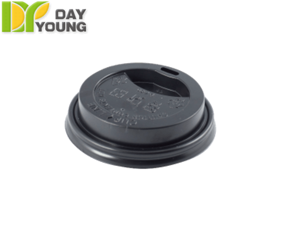 Plastic Cups | Coffee Cups With Lids | Black Dome Lids for Hot Cups (Fits 8 oz Capacity) | Plastic Cups Manufacturer &amp;amp;amp; Supplie - Day Young, Taiwan